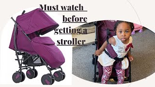 Cuggl Stroller From Argos Review unboxing stroller [upl. by Nahshunn]