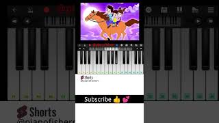 Lakdi Ki Kathi Easy Piano Tutorial shorts [upl. by Romeon328]