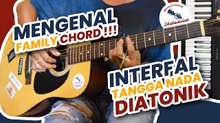 BELAJAR FAMILY CHORD DAN INTERFAL NADA DIATONIK ❗❗ [upl. by Hax]