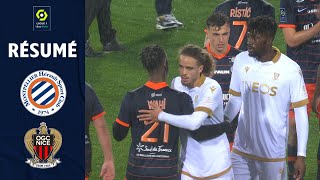 MONTPELLIER HÉRAULT SC  OGC NICE 0  0  Résumé  MHSC  OGCN  20212022 [upl. by Qifar]