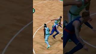 nba2k25  Donte DiVincenzo slam dunk team Knicks nba2k25 dunk shorts [upl. by Zsa Zsa918]