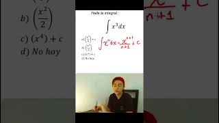 INTEGRALES desde CERO maths matematicas shortsviral calculo shorts [upl. by Anirdna]