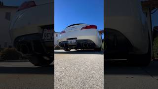 G37 Muffler Delete and Resonated Test Pipes [upl. by Barboza]