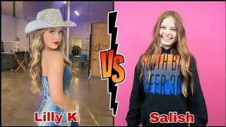 Lilliana Ketchman Lilly K Vs Salish Matter Jordan Matter Family Lifestyle Comparison 2024 [upl. by Aicilak]