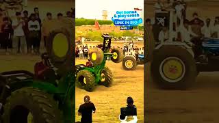 trectr army tracror farmer trecter jondear stunt jcb tract automobile [upl. by Iht]