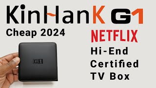 KinHank G1 Amlogic S905X4 J Google Certified Dolby Vision TV Box [upl. by Nandor]