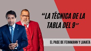 El Pase de Eduardo Feinmann y Jorge Lanata “La técnica de la tabla del 9″ [upl. by Tay505]