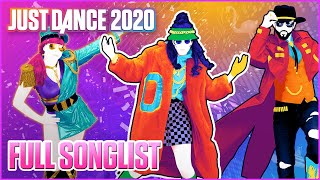 Just Dance 2020 Full Song List  Ubisoft US [upl. by Gagne]