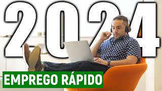 3 Cursos para EMPREGO RÁPIDO em 2024 [upl. by Esnohpla]