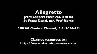 Allegretto from Concert Piece No 3 in B flat by Danzi arr Harris [upl. by Ycram]