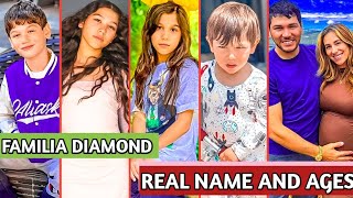 Familia Diamond Members 🔥 Real Name And Ages 2024 [upl. by Aikahs]