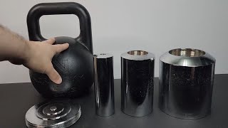 North Gym 9 in 1 Adjustable Competition Kettlebell All In One Gym Weight Set 18lbs53lbs Review [upl. by Wagoner]