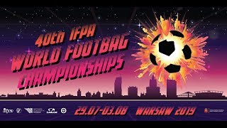 IFPA World Footbag Championships 2019  Open Singles Net Finals [upl. by Natye754]