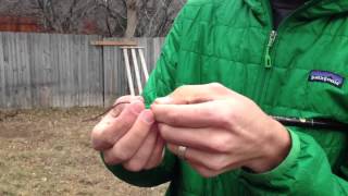 Tenkara Rod Tip Field Repair [upl. by Akihsat5]