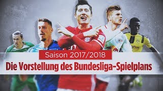 ReLive  Veröffentlichung des BundesligaSpielplans 20172018 [upl. by Pufahl150]