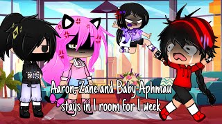 Aaron Zane and Baby Aphmau stays in 1 room for 1 week II Part 5 Day 5 II [upl. by Alyhc896]