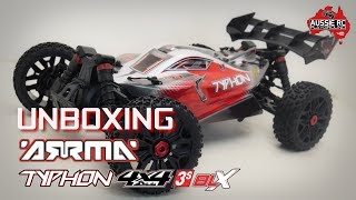 Unboxing ARRMA Typhon 4x4 3S BLX [upl. by Hannover]