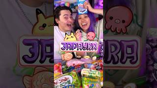 Provando doces japoneses com meu namo🍬 react criecomayra japayra [upl. by Graehme]