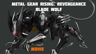 Metal Gear Rising Revengeance  Blade Wolf Game Movie Cutscenes No Commentary [upl. by Corder]