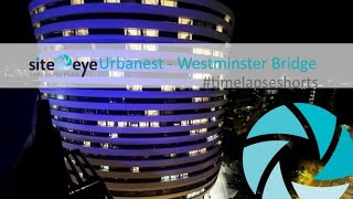 Timelapse Of Urbanest Buildings Construction Westminster Bridge London [upl. by Idnil]