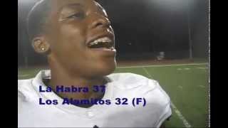 La Habras Hail Mary stuns Los Alamitos [upl. by Mandell]