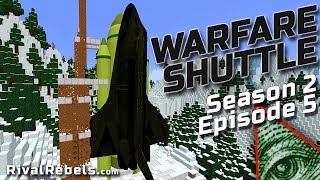 Warfare Shuttle Minecraft Nuke vs Illuminati Series 25 [upl. by Uuge189]