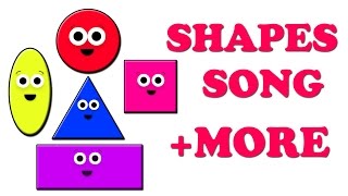 Shapes Song  Abc Song  Number Song Plus More Nursery Rhymes  kids tv [upl. by Bondie]