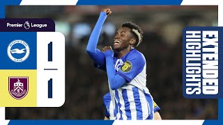 Extended PL Highlights Brighton 1 Burnley 1 [upl. by Aillil]