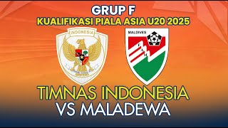 🔴LIVE Update Indonesia vs Maladewa  Kualifikasi Piala Asia U20 2025 Grup F [upl. by Hahsia]