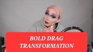 Winter Goddess Realness Bold Drag Transformation [upl. by Nyleimaj946]