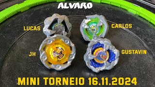 Beyblade X  Mini Torneio 16112024 beybladex [upl. by Llerdna]