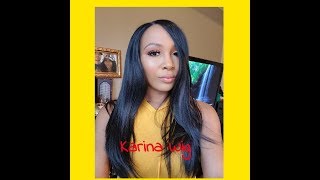 Outre Perfect Hairline 13x6 lace frontal Lace Front Wig  KARINA [upl. by Anetsirk215]