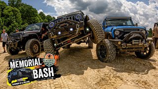 These Jeeps are ROWDY Memorial Bash Day 2 [upl. by Aivizt295]