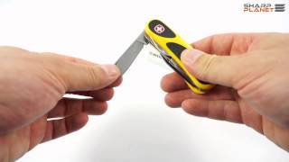 Wenger EvoGrip Yellow S 18 knife review [upl. by Aney]