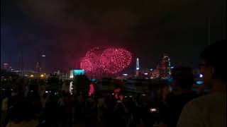 Fireworks HONGKONG 75th Anniversary 1012024 [upl. by Enilrae]