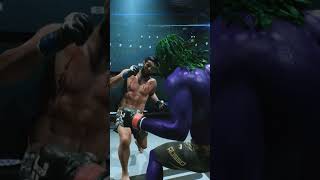 HAYMAKER KNOCKOUT OMG  UFC 5 ufc gaming viral shorts trending explore foryou youtube [upl. by Onaicnop]