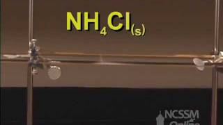 Diffusion of NH3 and HCl [upl. by Blood]