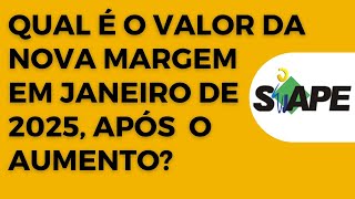 Qual o valor da nova Margem em 2025 no SIAPE servidor aumentosiape siape mgi cartaobeneficio [upl. by Sou]