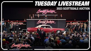 2023 SCOTTSDALE TUESDAY LIVESTREAM  Tuesday January 24 2023  BARRETTJACKSON 2023 AUCTION [upl. by Socha]