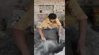 making Useful Cement Products shorts diy cementprojectsyoutubeshorts satisfying [upl. by Rakso]