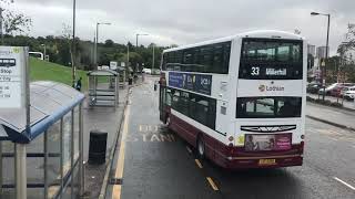 Lothian Buses Route 21 Royal Infirmary  Gyle [upl. by Ennail219]