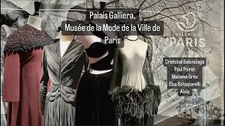 Paris Palais Galliera Fashion museum Dec2023exhibitionAlaïadesignfashionhistorycouture [upl. by Iba]