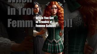 Your Schoolgirl Sister Discusses Getting In Trouble in Femme School [upl. by Eggett]