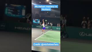 Alex Michelsen vs Hubert Hurkacz Round 1 Paris Bercy  ATP Masters 1000  Credit michelsenfans [upl. by Grimbal]