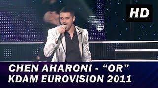 Chen Aharoni  quotOrquot  Live at Kdam Eurovision 2011  חן אהרוני  quotאורquot  קדם אירוויזיון 2011 HD [upl. by Fein]