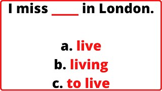 English Grammar Quiz Gerund vs Infinitive  Whats The Difference  English MasterClass [upl. by Silvan226]