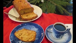 Honey Ginger Cake Recipe  Honning Ingefær Kage Opskrift [upl. by Meghann260]