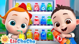 Colorful Juice Song  Juice Vending Machine Song  EP15  LiaChaCha Nursery Rhymes amp Baby Songs [upl. by Evonne321]