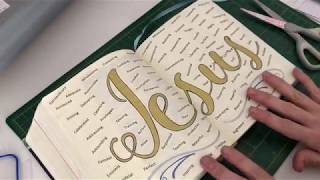 How to add more ribbons to your bible  bible journaling [upl. by Adnoraj]