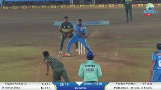 OMKAR DESAI BATTING  RATNAGIRI CHAMPIONS TROPHY 2019 [upl. by Ahsinyar926]